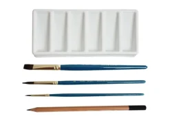 Outlet Daler Rowney Simply Aquarellfarbenset sortierte Farben 25 teilig