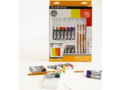 Best Daler-Rowney Simply Acryl-Mal-Set sortierte Farben 25 teilig