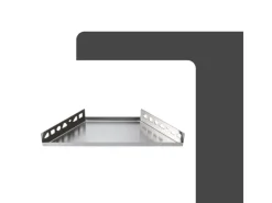 Dalsys Duschablage Befliesbar 310mm x 130mm Edelstahl Silber