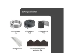 Online DAPRONA Lüftungswinkel Alu 20x 2m x 30mm x 70mm Silber Fassaden Lüftungswinkel