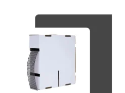 DAPRONA Vogelschutzgitter Lüftungsband 60m x 80mm Aluminium