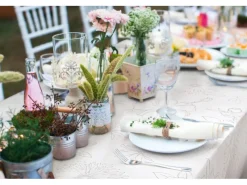 Best d-c-fix Tischdecke Palmas 130 x 160 cm eckig Natur