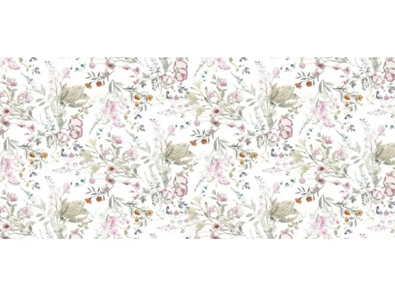 d-c-fix Tischdecke Whisper Flower Blütenmuster 150 cm x 220 cm