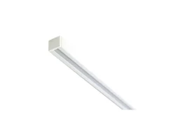 Online Deco-Raum Gardinenschiene nach Maß 1-Lauf Square 480cm Weiß