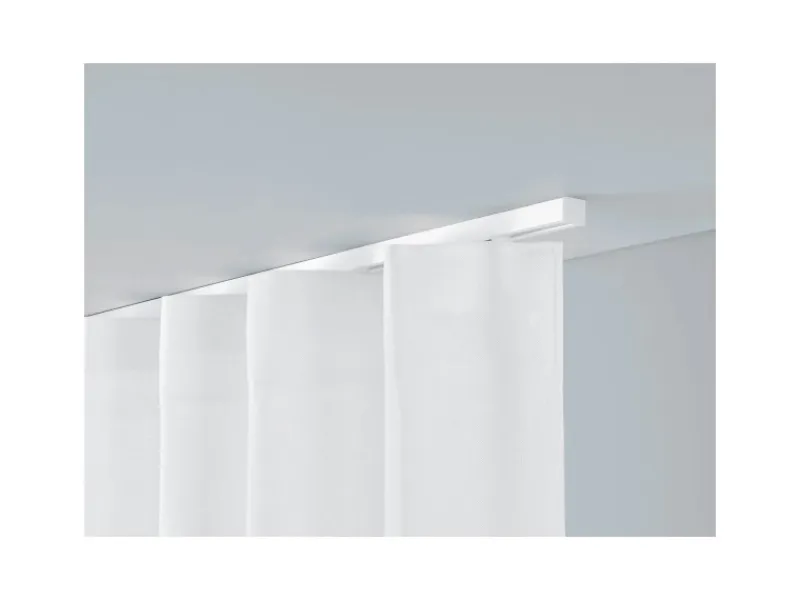 Deco-Raum Gardinenschiene nach Maß 1-Lauf Square 220cm