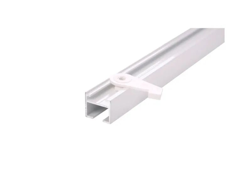 Deco-Raum Gardinenschiene nach Maß 1-Lauf Square 220cm