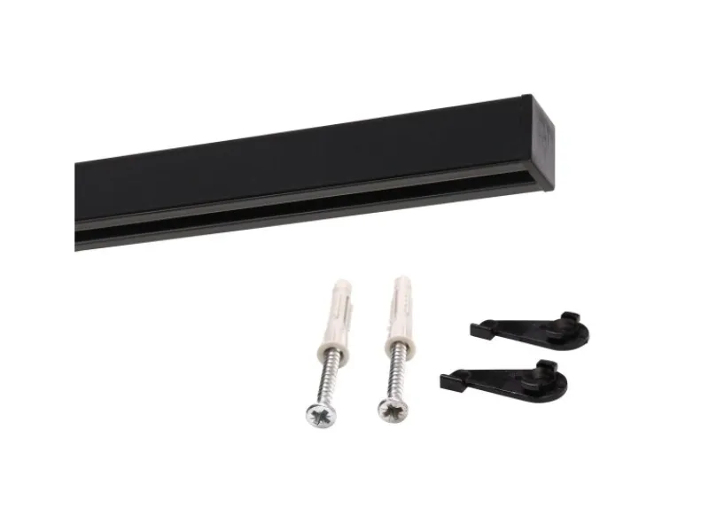 Deco-Raum Gardinenschiene nach Maß 1-Lauf Square 310cm