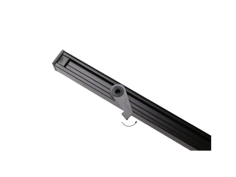 Deco-Raum Gardinenschiene nach Maß 1-Lauf Square 310cm