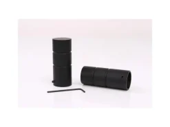 Deco-Raum Gardinenstange nach Maß 1-Lauf Zylinder Ø 25mm 440cm