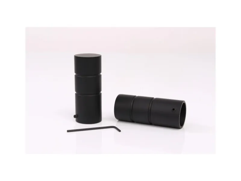 Deco-Raum Gardinenstange nach Maß 1-Lauf Zylinder Ø 25mm 440cm