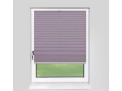 Deco-Raum Plissee Basic ohne Bohren 110x150cm Blickdicht Klemmfix Flieder