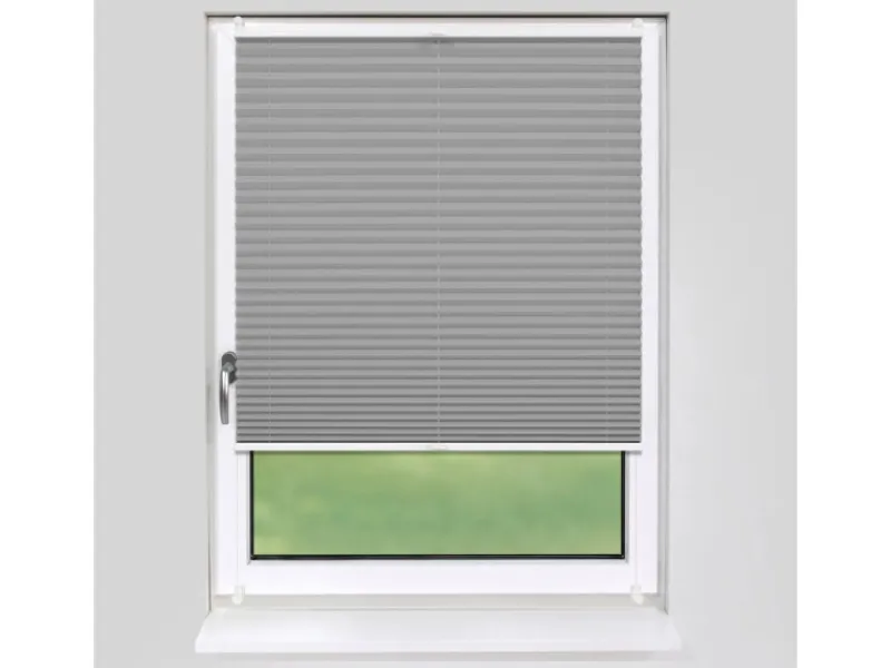 Deco-Raum Plissee Basic ohne Bohren 120x150cm Blickdicht Klemmfix