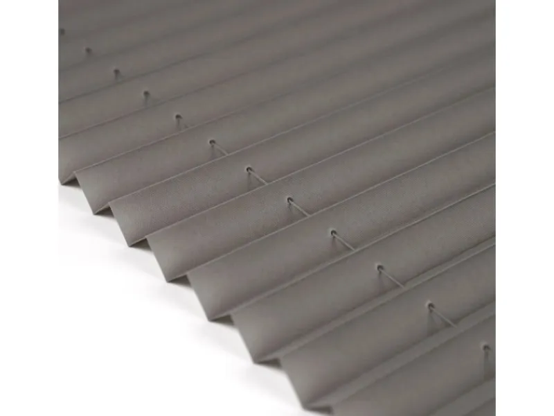 New Deco-Raum Plissee Basic ohne Bohren 95x150cm Blickdicht Klemmfix Grau