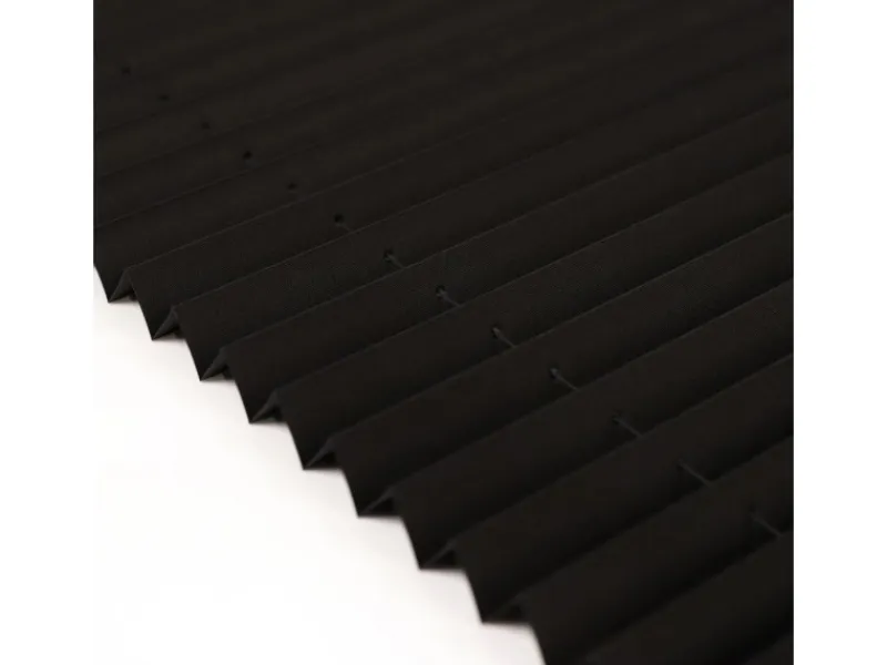 Clearance Deco-Raum Plissee Basic ohne Bohren 75x150cm Blickdicht Klemmfix Schwarz