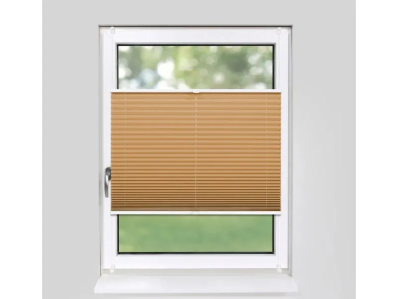 Deco-Raum Plissee Basic ohne Bohren 90x150cm Blickdicht Klemmfix