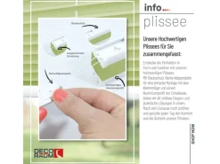 New Deco-Raum Plissee Basic ohne Bohren 40x150cm Blickdicht Klemmfix Hellgrün