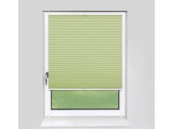 New Deco-Raum Plissee Basic ohne Bohren 40x150cm Blickdicht Klemmfix Hellgrün