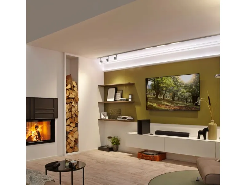 Best Decosa Lichtleiste Kathleen Weiß 1 x 2 m