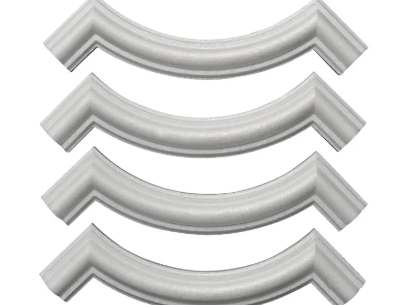 Clearance Decosa Viertelbogen Melissa 4 Stück Weiß