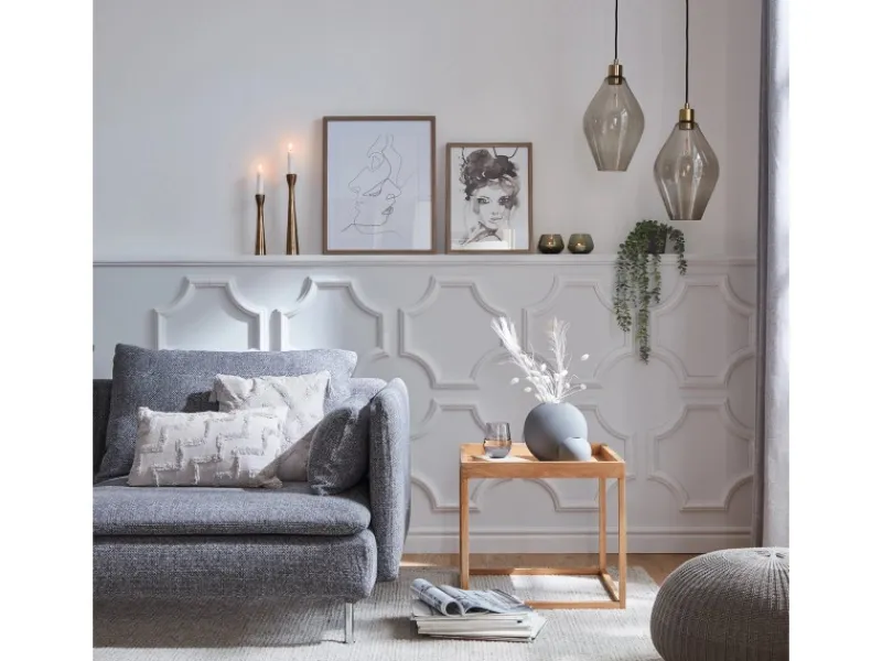 Clearance Decosa Viertelbogen Melissa 4 Stück Weiß