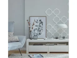 Hot Decosa Viertelbogen Michelle 4 Stück Weiß