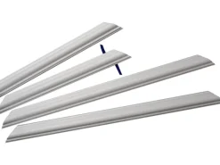 Outlet Decosa Wandkassettenset Rike Selbstklebend 4-teilig Weiß