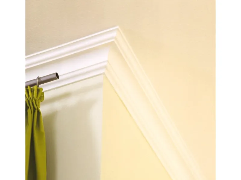 Decosa Zierprofil Emma 2 Stück 2 m Weiß