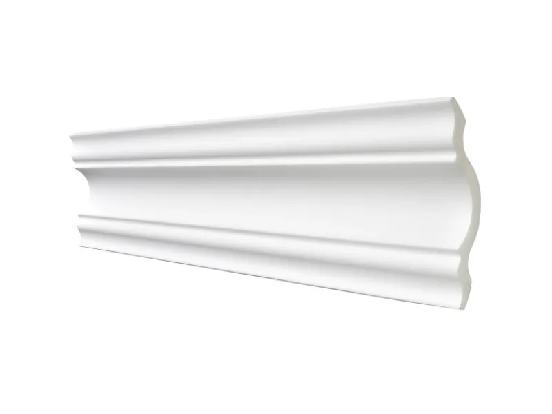 Best Decosa Zierprofil Selina 1 Stück 2 m Weiß