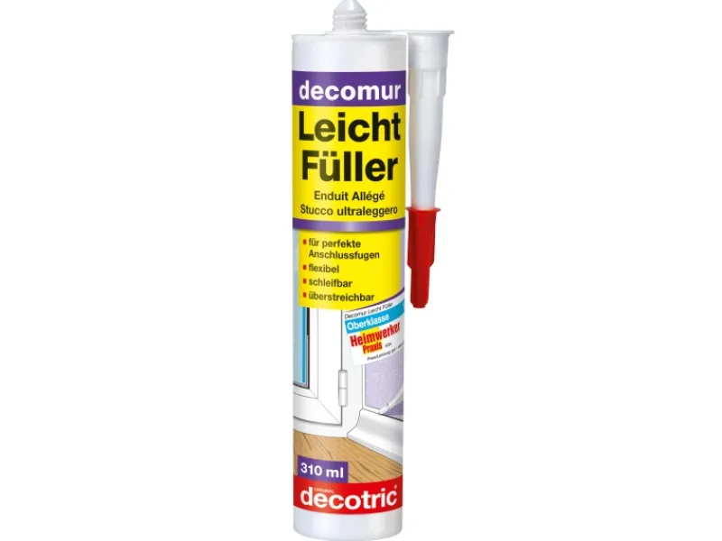 decotric Leichtfüller L10 Decomur Weiß 310 ml