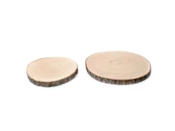 Deko Baumstammscheibe Ø 22 cm Naturfarbe