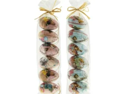 Outlet Dekoeier-Set Bunt 2-fach sortiert 6 cm