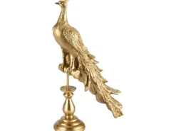 Dekofigur Pfau Glam Forest Gold