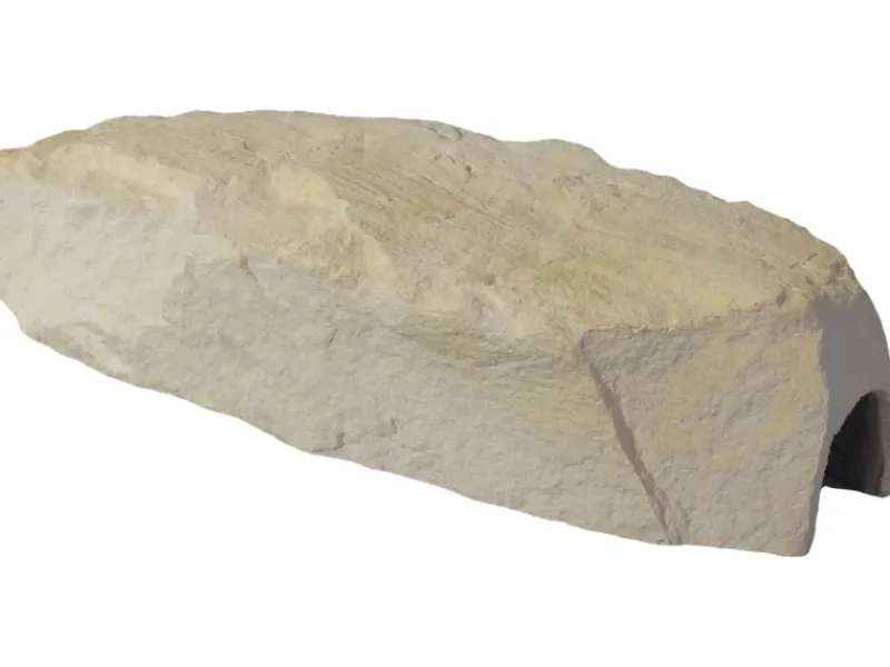 Hot Dekofigur Terraristik Höhle L3 Sandstein Hell Creme