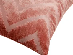 Dekokissen 45 cm x 45 cm Pink Gemustert