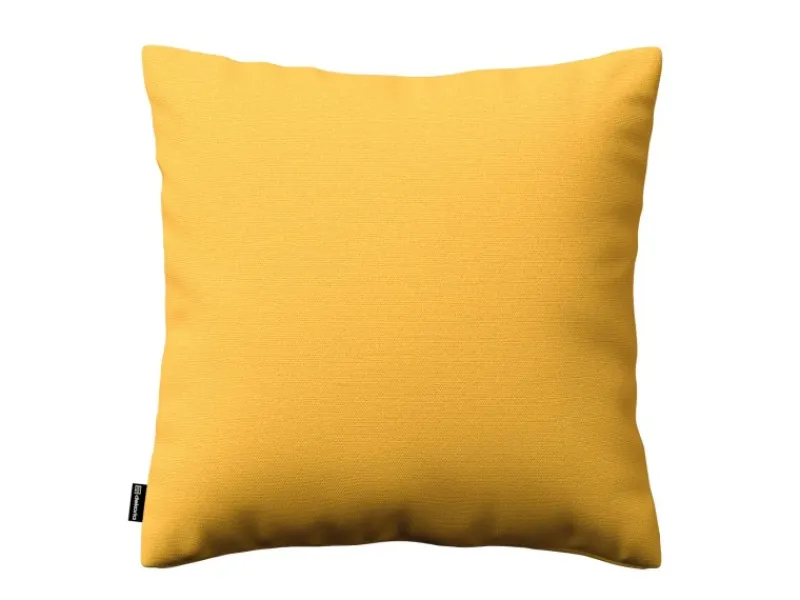 Dekoria Kissenhülle Kinga aus Stoffkollektion Loneta in Gelb in 50 x 50 cm