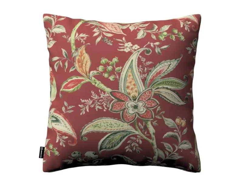 Discount Dekoria Kissenhülle Kinga aus Stoffkollektion Gardenia in Rot in 50 x 50 cm