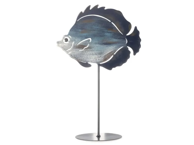 Deko-Sonnenbarsch Metall 28 cm