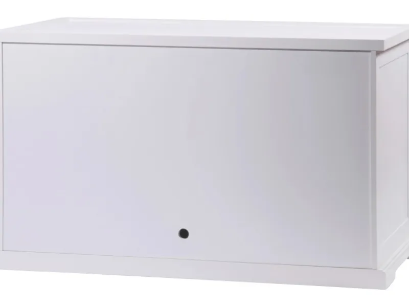 Dobar Design Katzenschrank XL Katzenhöhle 95 x 54 x 57,5 cm Weiß