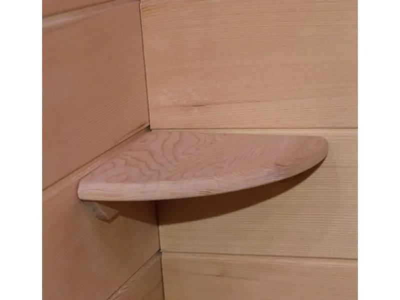 Best Dewello Infrarotkabine Sauna Pierson 135cm x 105cm 2 Personen Vollspektrum & Karbonstrahler Hemlock Tannenholz