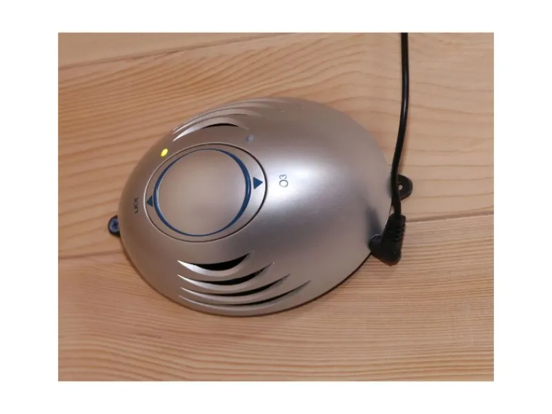 Best Dewello Infrarotkabine Sauna Pierson 135cm x 105cm 2 Personen Vollspektrum & Karbonstrahler Hemlock Tannenholz