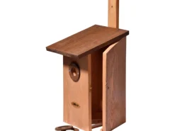 Outlet Dobar Beobachtungsnistkasten mit drei Lochgrößen Braun