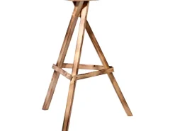 Dobar Dreibein-Vogelhausständer 60 x 60 x 90 cm Kiefer geflammt FSC®