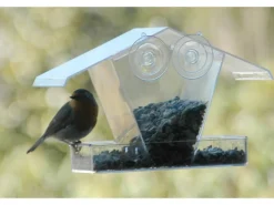 Dobar Fenster-Vogelfutterhaus