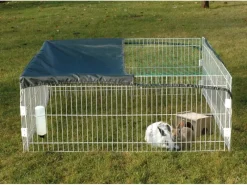 Sale Dobar Freilaufgehege-Set 4-eckig