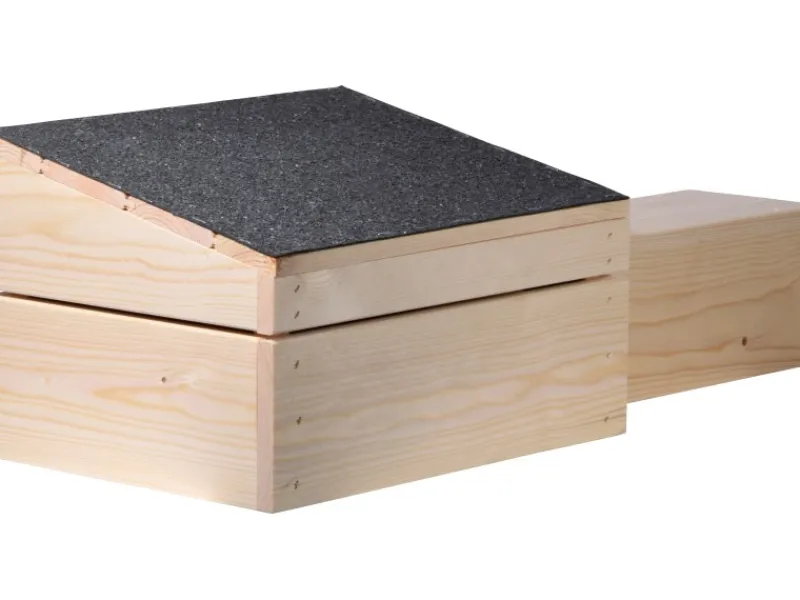 Outlet Dobar Igelhaus Bausatz 74,5 x 29 x 24 cm Schwarz FSC®