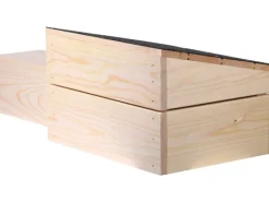 Outlet Dobar Igelhaus Bausatz 74,5 x 29 x 24 cm Schwarz FSC®