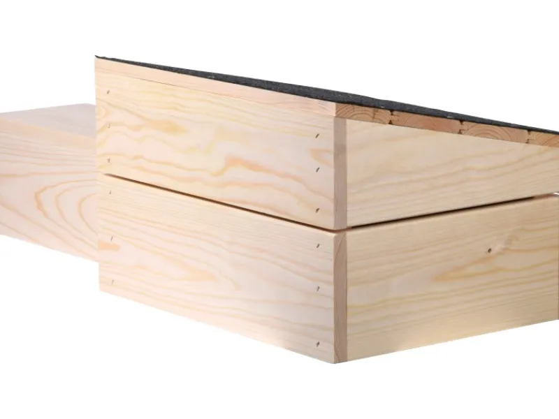 Outlet Dobar Igelhaus Bausatz 74,5 x 29 x 24 cm Schwarz FSC®