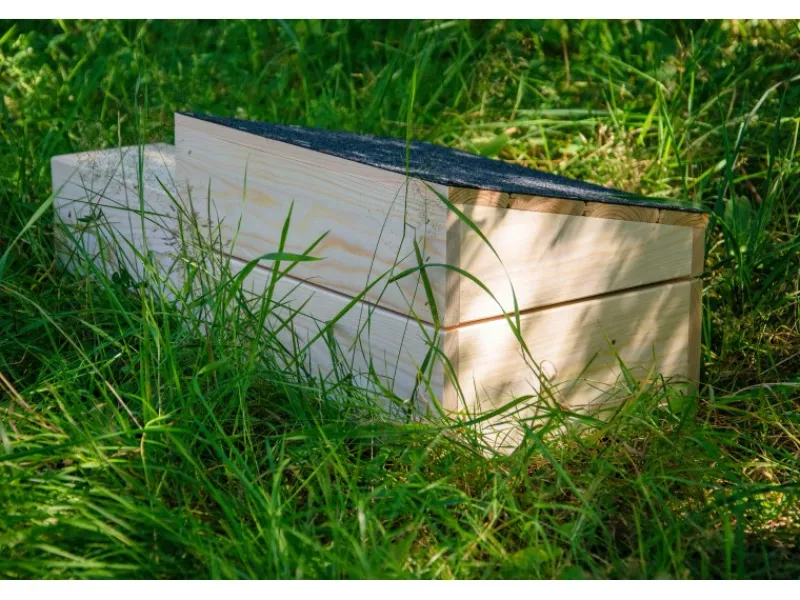 Outlet Dobar Igelhaus Bausatz 74,5 x 29 x 24 cm Schwarz FSC®