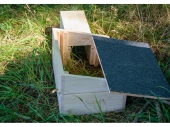 Outlet Dobar Igelhaus Bausatz 74,5 x 29 x 24 cm Schwarz FSC®