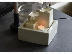 Dobar Indoor-Brunnen Etagère 16,5 cm x 19 cm x 19 cm